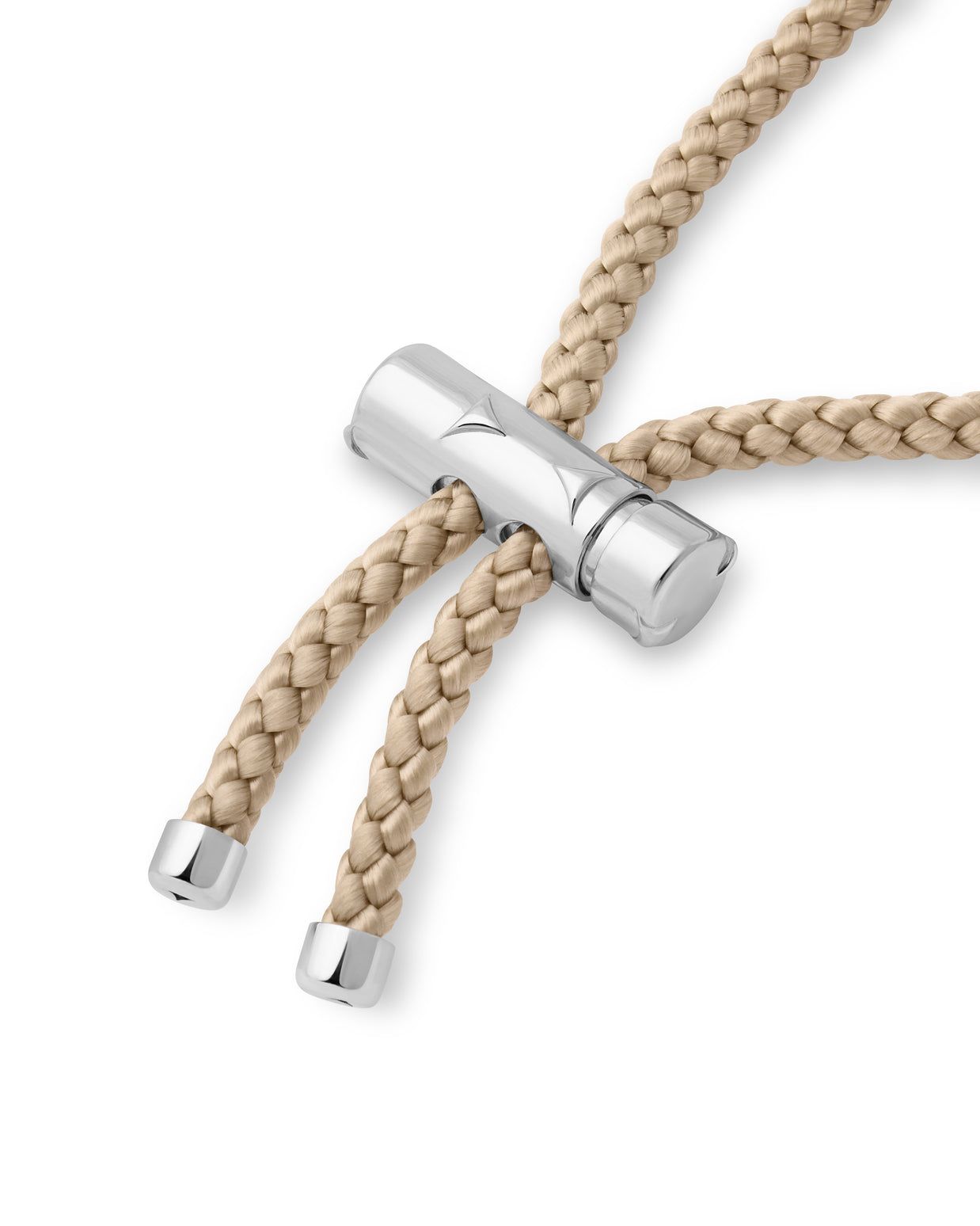 Stopper Ag925 / pale beige