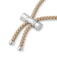 Stopper Ag925 / pale beige