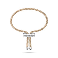 Stopper Ag925 / pale beige